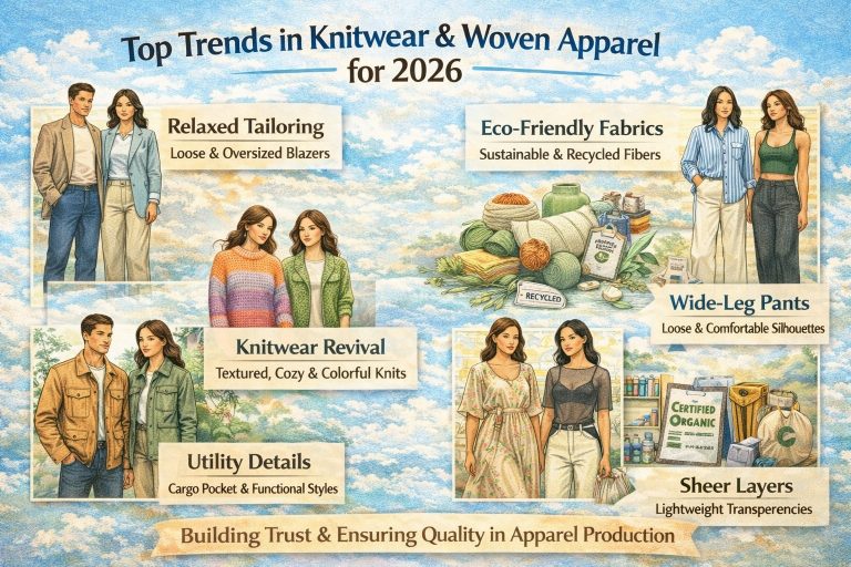 Top Trends in Knitwear & Woven Apparel for 2026