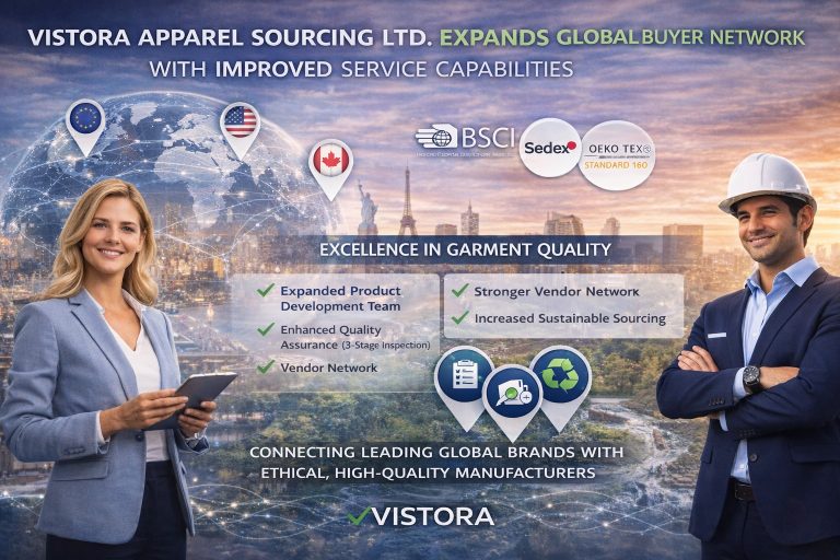 Vistora Apparel Sourcing Ltd. Expands Global Buyer Network With Improved Service Capabilities